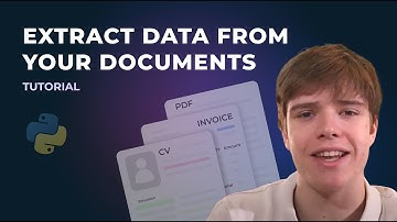How to extract data from your documents using Python?