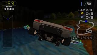 San Francisco Rush 2049 N64 Circuit Mode (Cheats Used): Extreme Circuit Race 5 @SilentKL