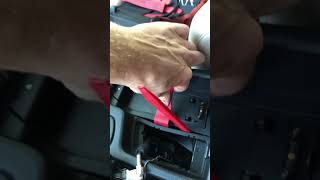 Bmw F30 Wireless Charger Installation. Getting The Old Quick Clip Unit Out.