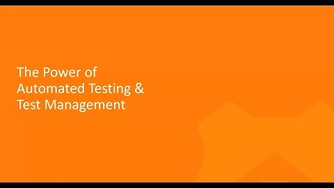 Power of Automated Testing & Test Management | SmartBear & Zephyr