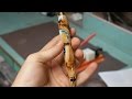 Turning A Hybrid Grapevine Rollerball Pen