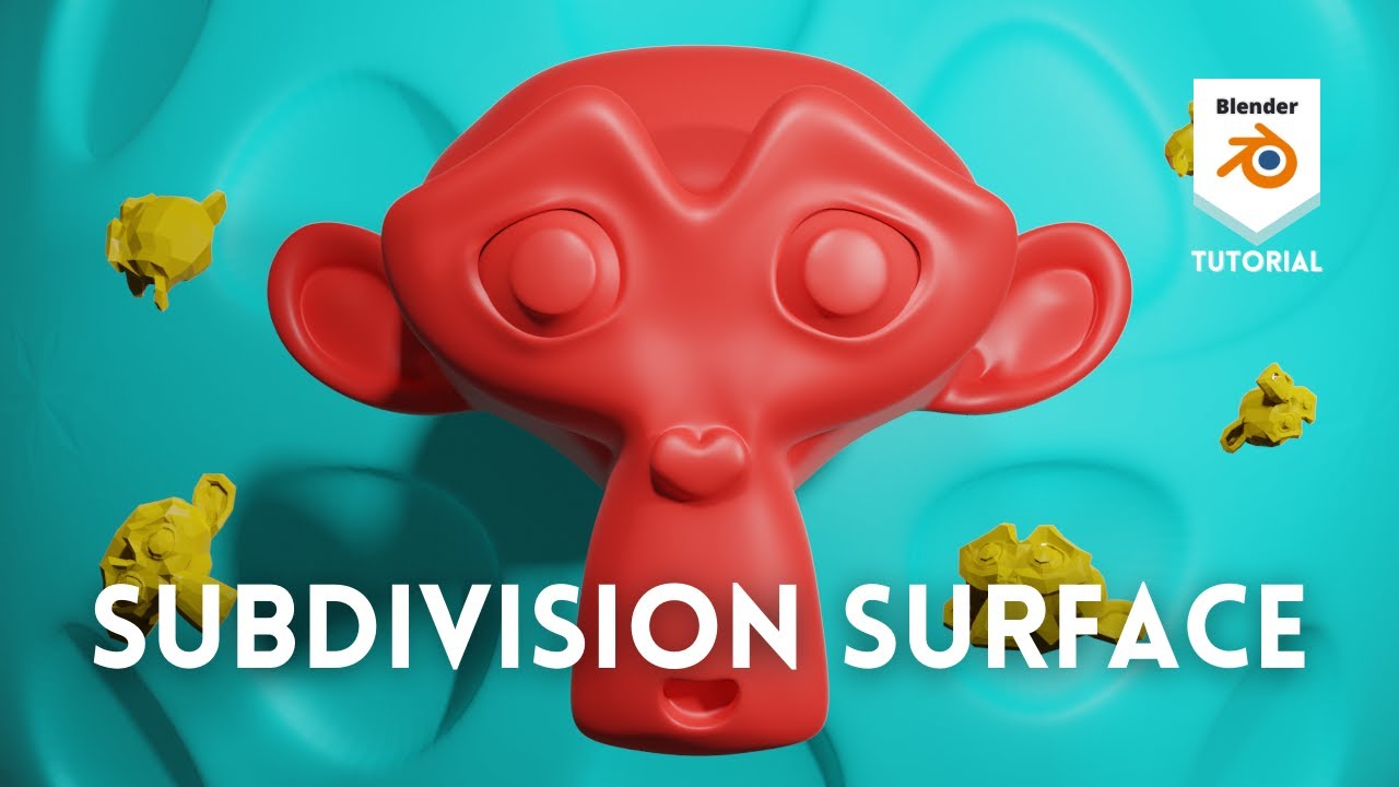 How To Use The Subdivision Surface Modifier - Blender Tutorial By ...