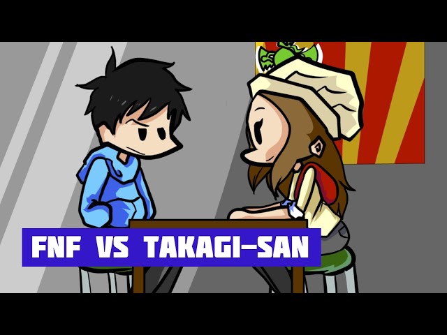 Someone made a FNF (Friday Night Funkin') mod for Takagi-san