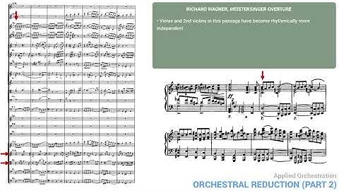 Applied Orchestration #21: orchestral reduction for piano part 2