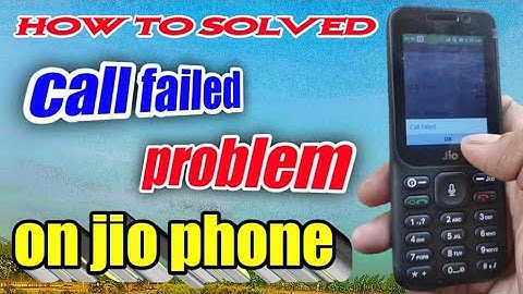 All Jio mobile call faild solution 100% working trick ✅✅