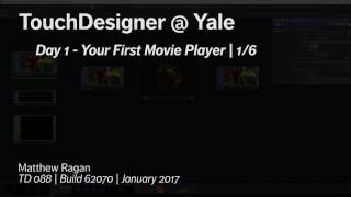 Day 1 - Your First Movie Player 1/6