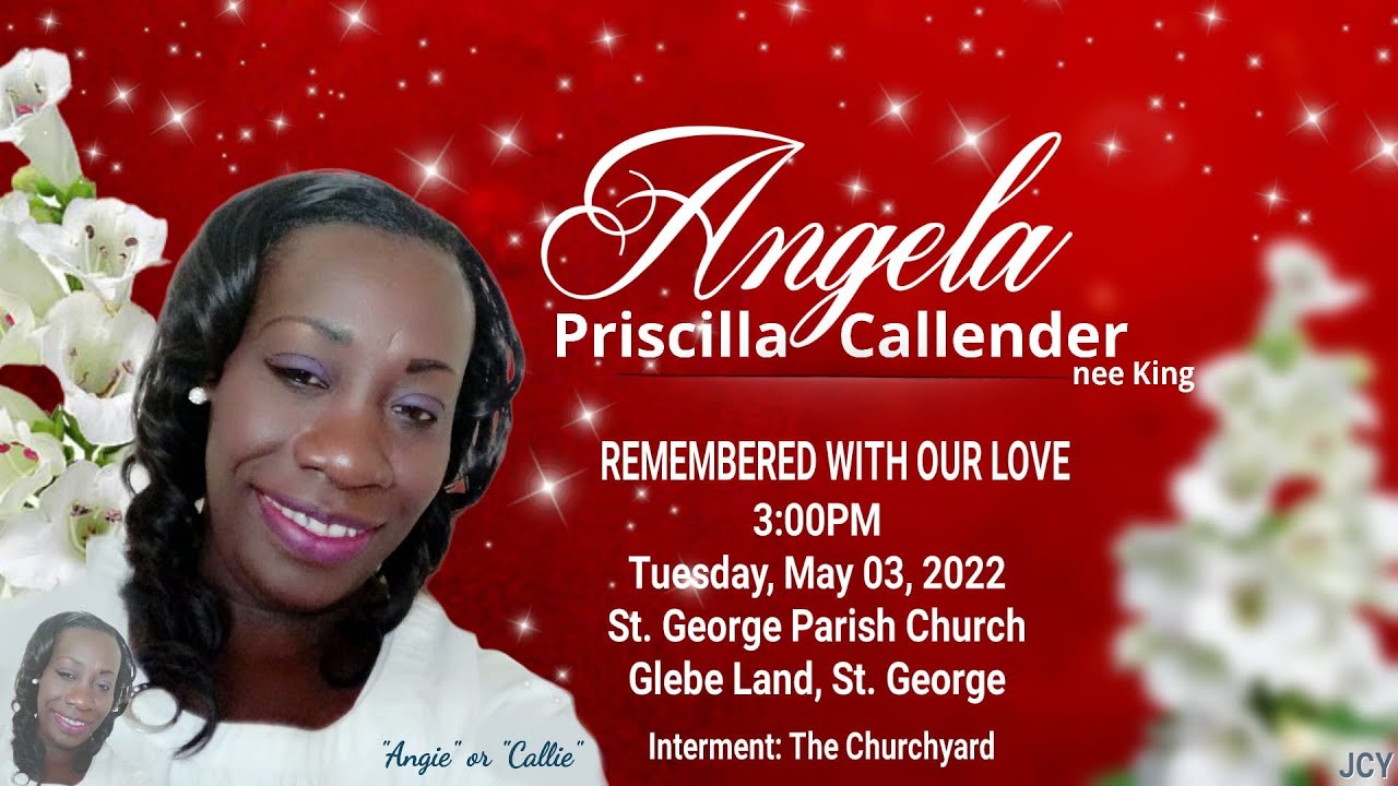 In Memory of Angela Callender - YouTube