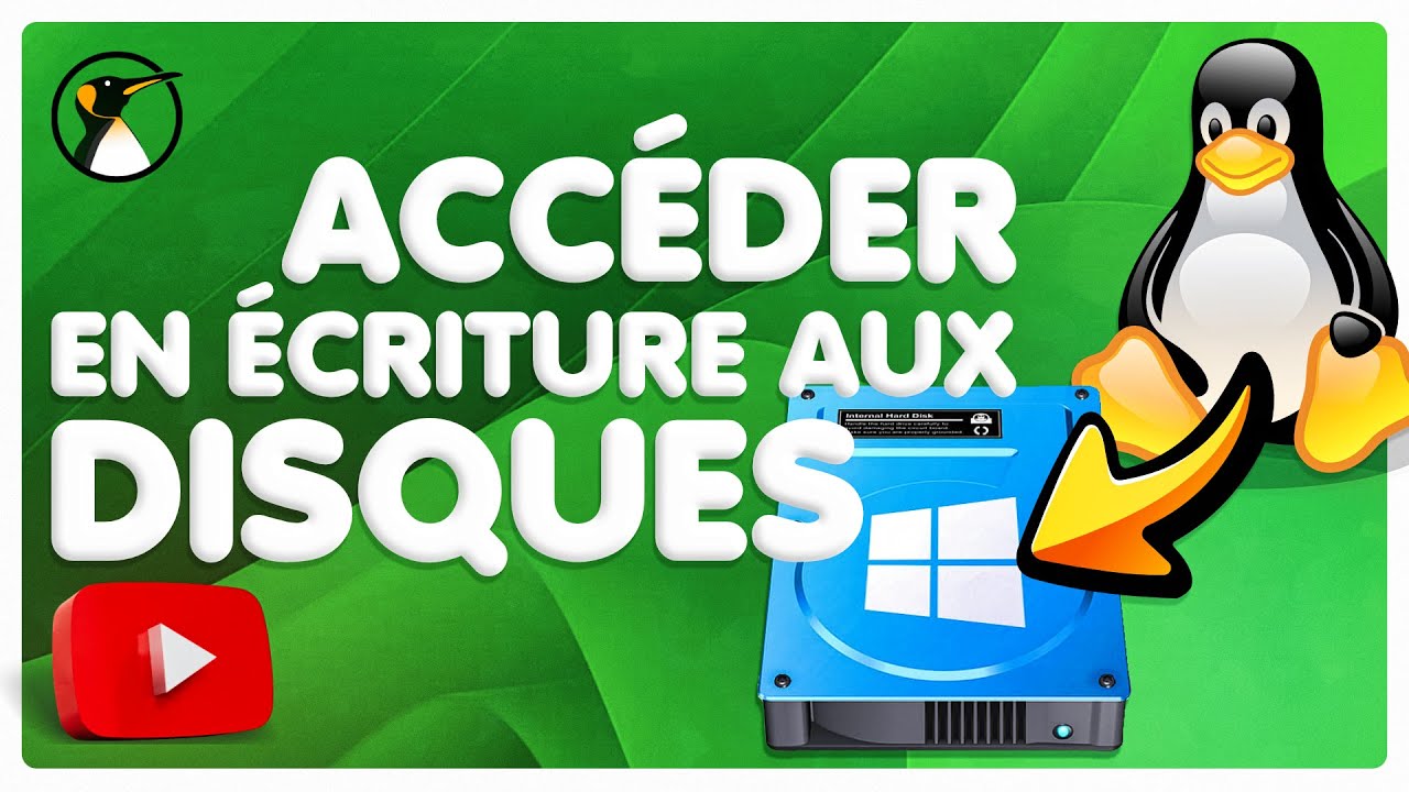 Debutant Dual boot Linux/Windows : Accéder en écriture aux disques ...