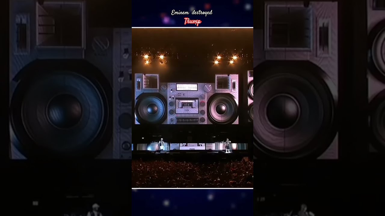 Eminem Diss Trump Live Rap Concert Rapper