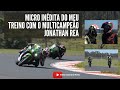 Na pista com o hexa campeão mundial de superbike Jonathan Rea