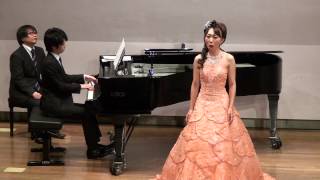 Video thumbnail of "愛の喜びは　マルティーニ作曲　佐藤智恵 "Plaisir d'amour "-Martini- Chie Sato(S)"