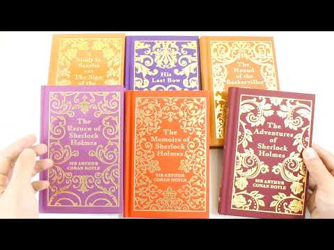 Sherlock Holmes Deluxe Hardback Collection 6 Books Box Set