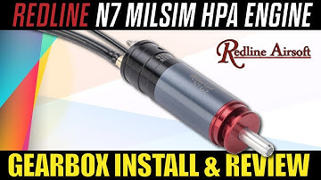 How to Install the REDLINE N7 HPA ENGINE | GEARBOX INSTALL & REVIEW