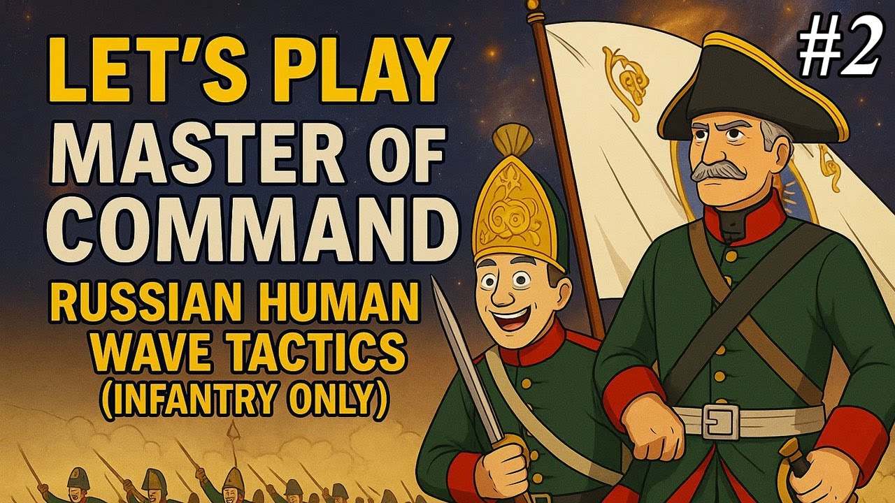Let's Play Master of Command: Russia Human Wave Tactics (Infantry Only) #2