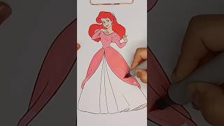 The Little Mermaid Ariel #ariel #thelittlemermaid #disney #disneyprincess #coloringpage