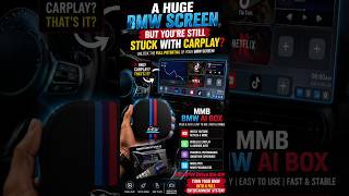 Your BMW Screen Is Wasted If You Only Use CarPlay | MMB BMW AI Box Upgrade#BMWUpgrade#CarPlay