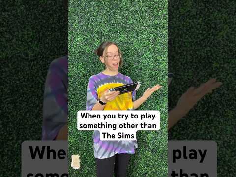 When you try to play something other than The Sims #gamerlife #shorts #sims #thesims #gamer