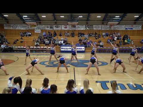 Rocklin High School Dance Team Senior Night 2018