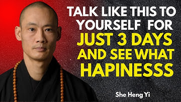 SHE HENG YI "TALK TO YOURSELF LIKE THIS FOR JUST 3 DAYS" BEST MOTIVATIONAL SPEECH