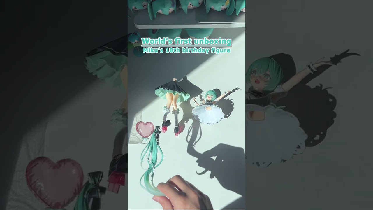 OMG!! Miku’s 18th birthday figure is finally here!This is the world’s first unboxing! 