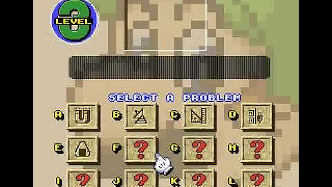 Mario no Super Picross (SNES) - Mario Level 3