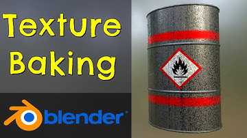 How To Bake Texture Maps | Blender 3.5 Beginners Tutorial