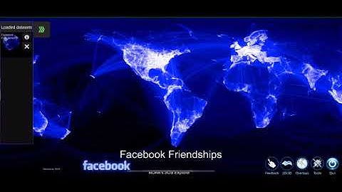Science On a Sphere - Facebook Friendships
