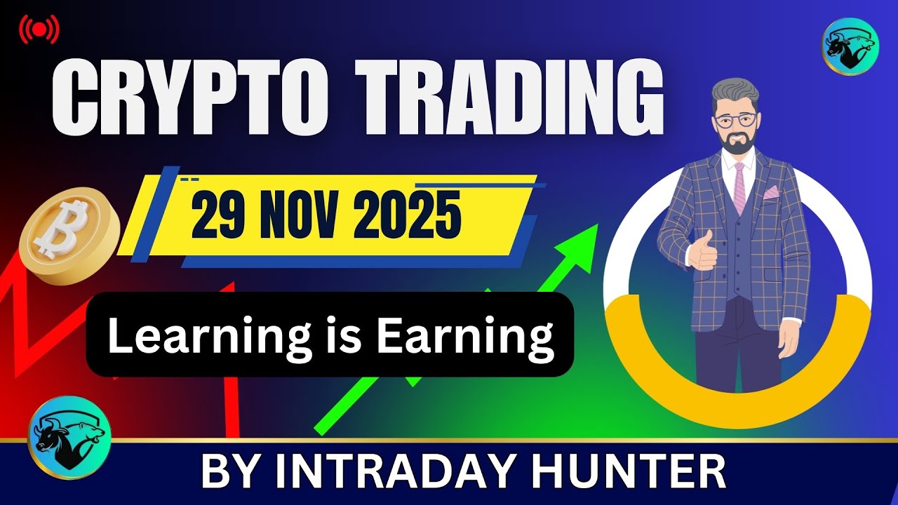 Live Crypto Trading 📈 29 November 2025 by Intraday Hunter