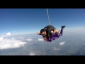 Stacey  skydives at skydive deland