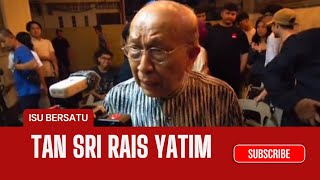​Panas! Rais Yatim Letak Jawatan Serta-Merta Selepas Hamzah Dipecat