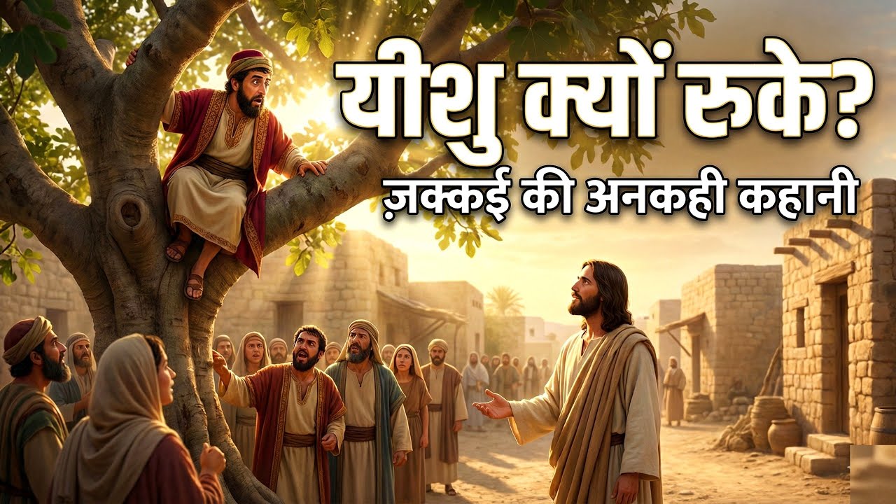 अगर यीशु उस पेड़ के नीचे न रुकते तो? | ज़क्कई की कहानी | bible story in Hindi