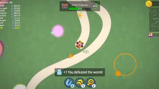 Worms Zone: 4 Wormz Defeated