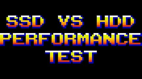SSD vs HDD Performance test on World of Warcraft