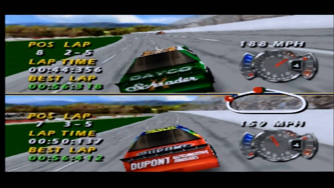 NASCAR 99 N64 - Old School Race rules