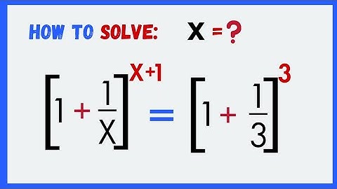 Solving a nice Exponential Problem || Think N Derive ‼️