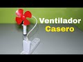 Cómo Hacer un Ventilador Casero (Muy Fácil)