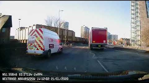 V303 Lorry fails to stop at Zebra crossing