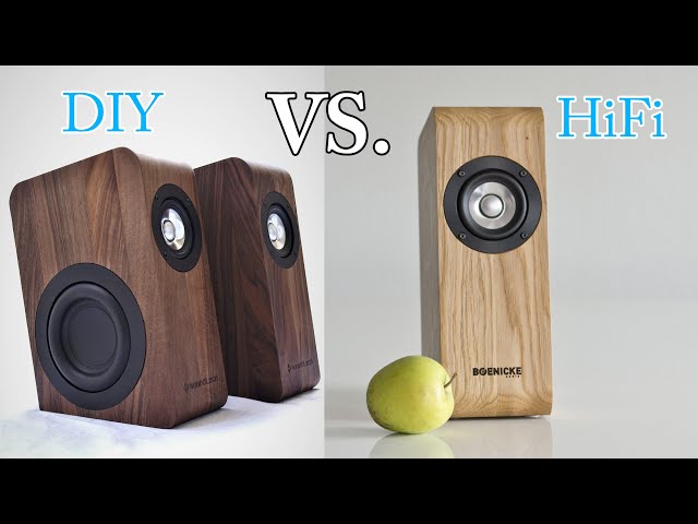 YES! You CAN build $5000 HiFi Speakers for UNDER $500 DIY vs HiFi class=