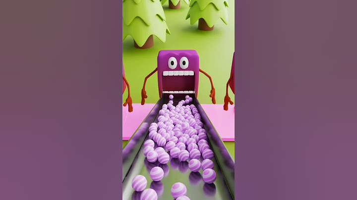 NEW SWEET ETERNITY: Cube Monsters having an endless candy mukbang 🍭🍭