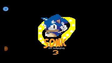 My Pocket game project. (Sonic 3 title screen)