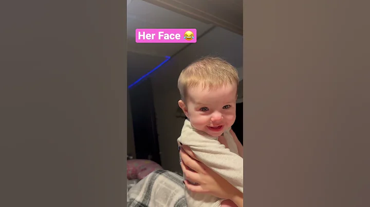 Thinking Face 😂 4month old #everly #4monthold #baby #thinking #face #funny #shorts #rvliving #rv