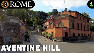 Rome guided tour ➧ Aventine Hill (1) - Via di Santa Sabina [4K Ultra HD]