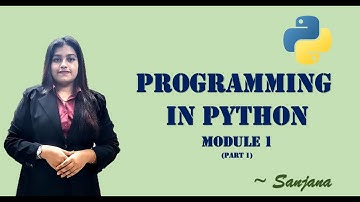 Programming in python | KTU | Autonomous | MBCET | Module 1 | Part 8
