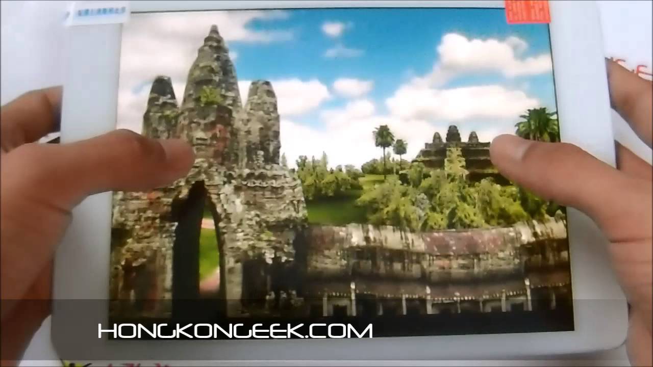 Cube U55GT android tablet - unboxing and test