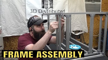 WorkHorse 3D Printer - Frame Assembly