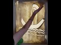 Рисование песком - Кораблик