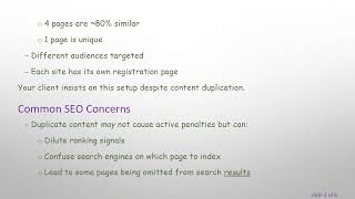 Avoiding SEO Penalties for Duplicate Content Using rel=canonical