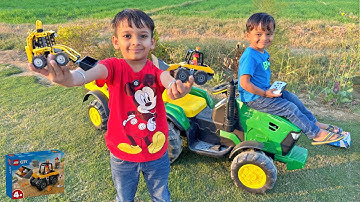 Chiku & Nikku Unbox LEGO City Wheel Loader | Fun Playtime with LEGO JCB Construction Toys