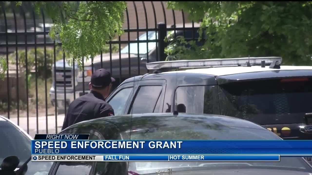 Pueblo Police receive extra funding for speed enforcement from CDOT