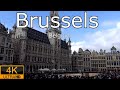 Brussels, Capital of Belgium and Europe. 4K